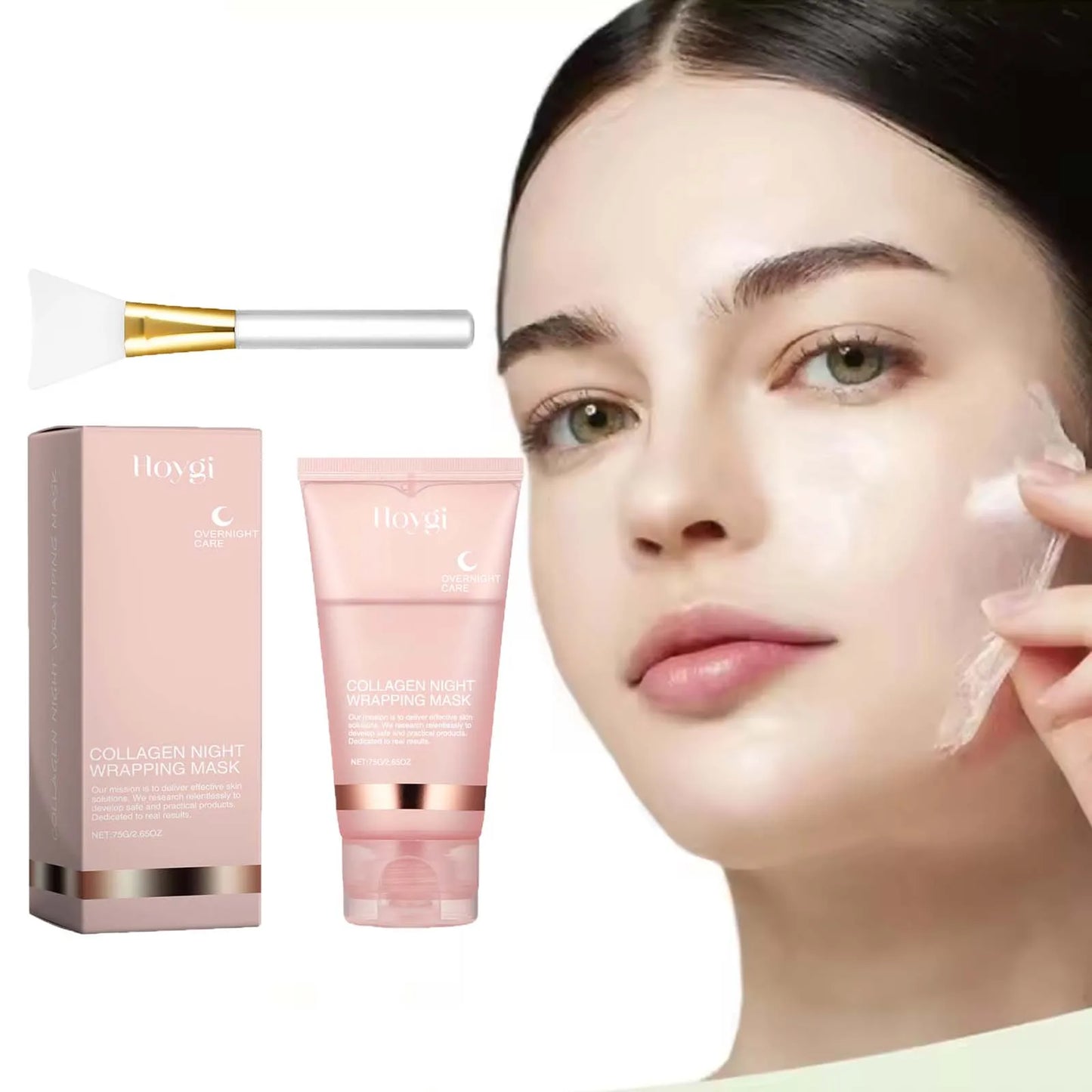 Mascarilla de Colágeno Peel-Off Nocturna – Hidratación Profunda y Rejuvenecimiento