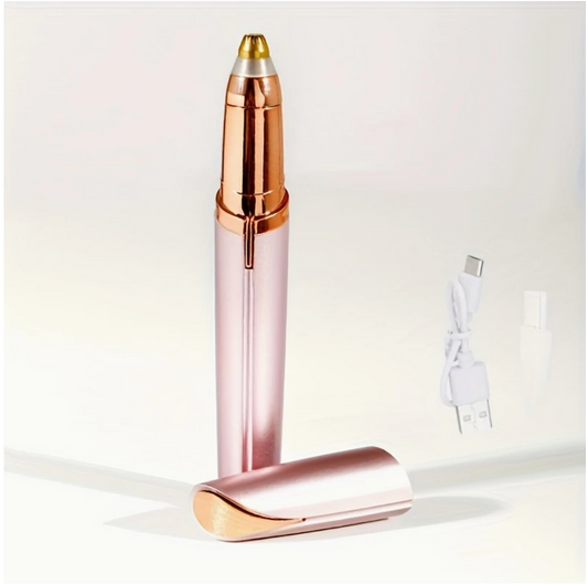 Mini Depiladora Eléctrica de Cejas y Vello con Luz LED – Precisión sin Dolor