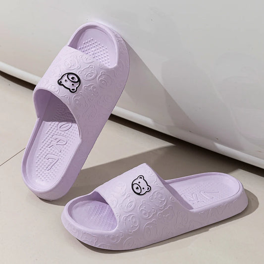 Sandalias de Casa Unisex con Osito | Suela Suave, Estilo Divertido y Ultra Cómodas – Para Interior y Exterior